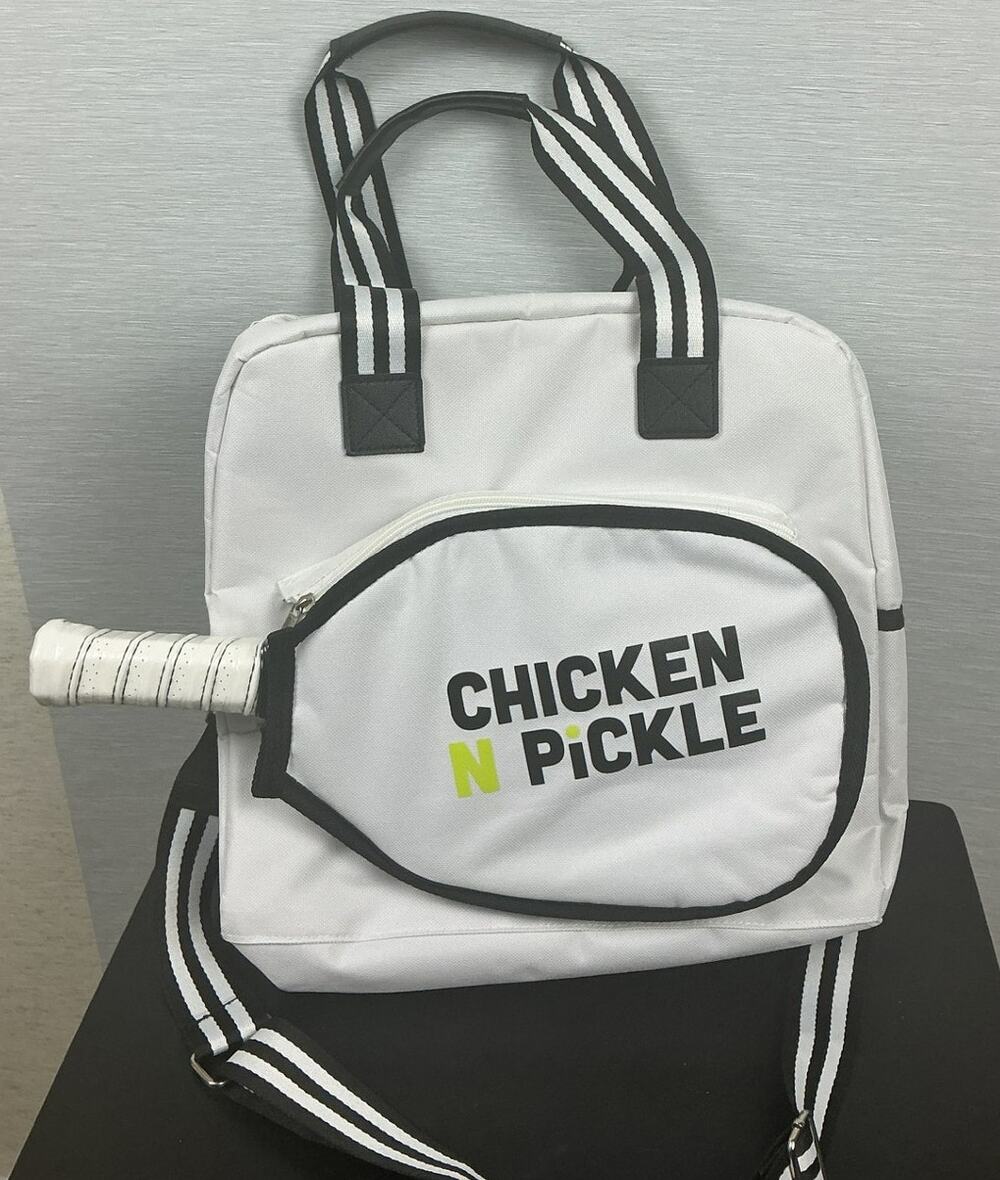 NWOT Chicken N Pickle Branded Pickleball Set - Paddle & Matching Bag